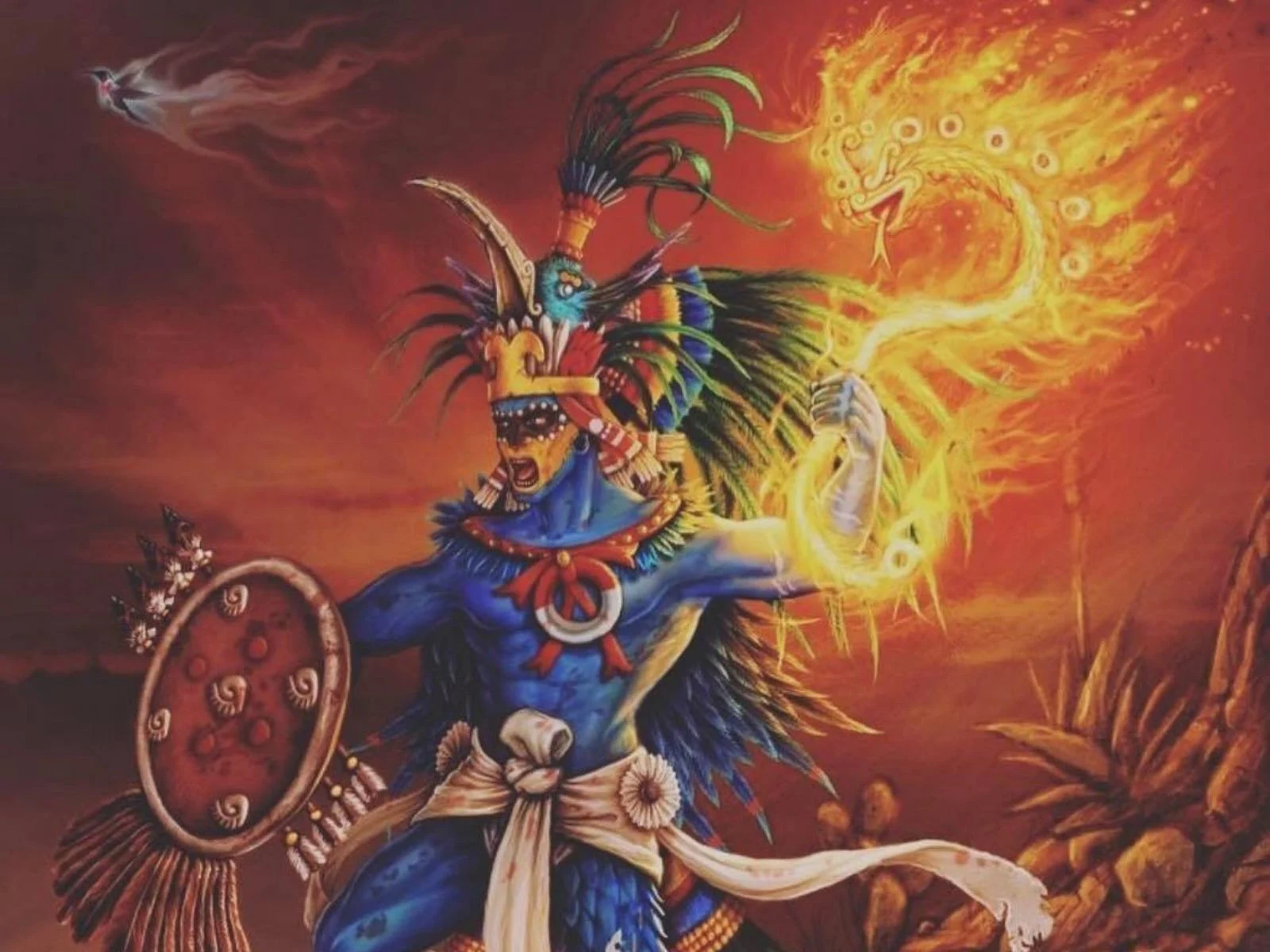El Mito de Huitzilopochtli en México